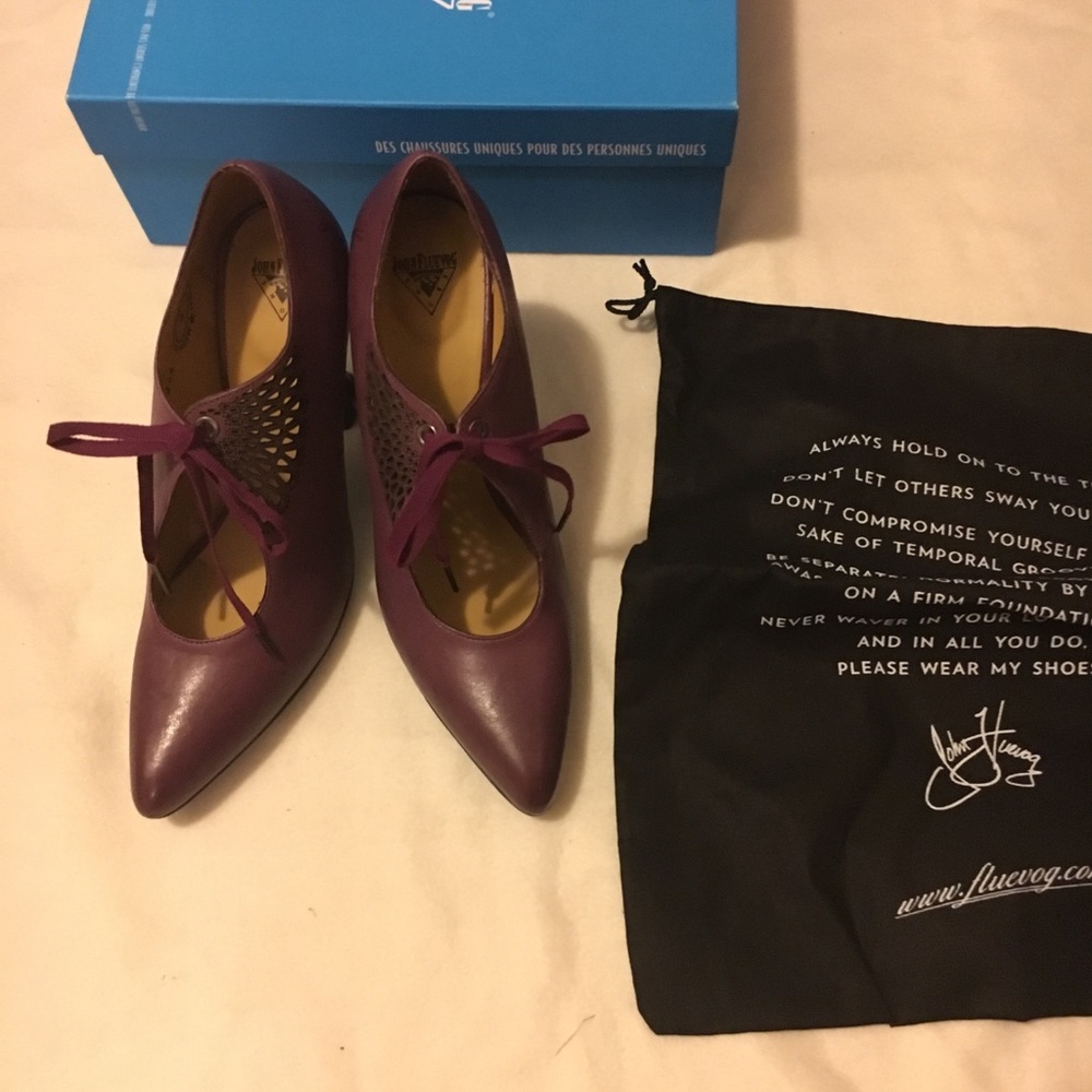 Fluevog CELESTIAL COMMUNICATION ESTELLA Size 9.